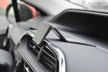 Brodit Auto-Halterung, Klemmhalterung – Universal – Schwarz, ABS