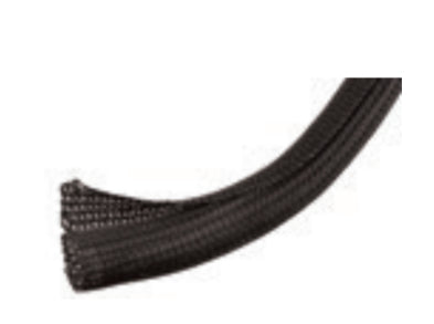 Bachmann Kabelführung – L 1,0 m, schwarz, B 250 × H 40 × T 370 mm, für Kabel bis Ø 50,8 mm