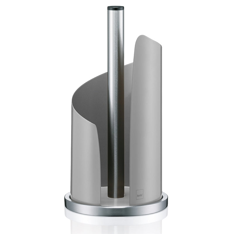 Kela Küchenrollenhalter Metall, Ø 15 × 32 cm, Hellgrau
