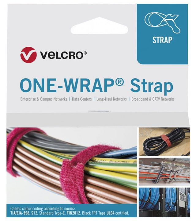 Velcro Schnur – 0,3 m, PP, grün, 750 Stück