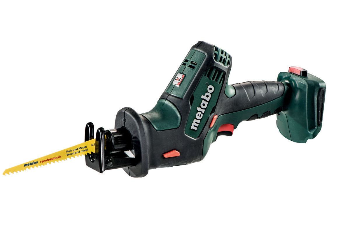 Metabo Säbelsäge SSE18LTX Compact – 18 V (CAS) – Schnellwechsel-System – Solo – Eingebautes Licht