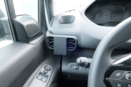 Brodit ProClip – Auto-Halterung – Lüftungsschlitz, für Smartphones, Handhelds und Navigationsgeräte, Schwarz