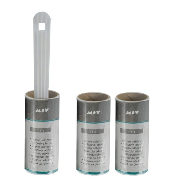 MSV Kleiderrolle – Papier, Weiss – 5,0 × 5,0 × 20,0 cm