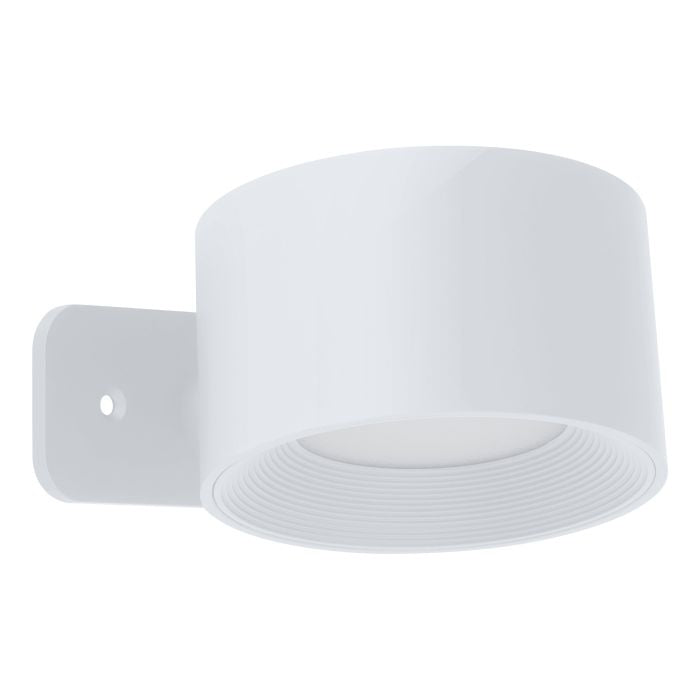 EGLO Wandleuchte Muraglie – Ø 7,5 × 4,5 cm, 140 lm, 5 W, 2700–6500 K, dimmbar, weiss, Akku, Touch