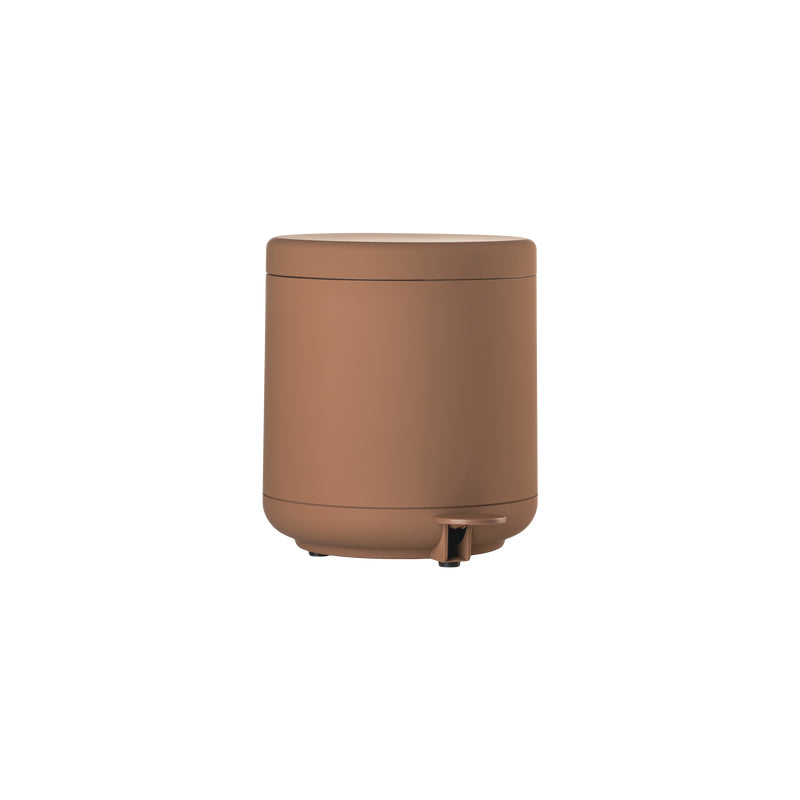 Zone Denmark Papierkorb – 4 l – Kunststoff, terracotta – Ø 195 × H 220 mm