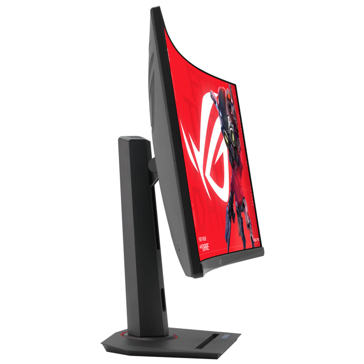 ASUS XG32WCS – Monitor, 31,5" 2560 × 1440 (WQHD), VA, Curved, 180 Hz, 400 cd/m², VESA 100 × 100, Schwarz