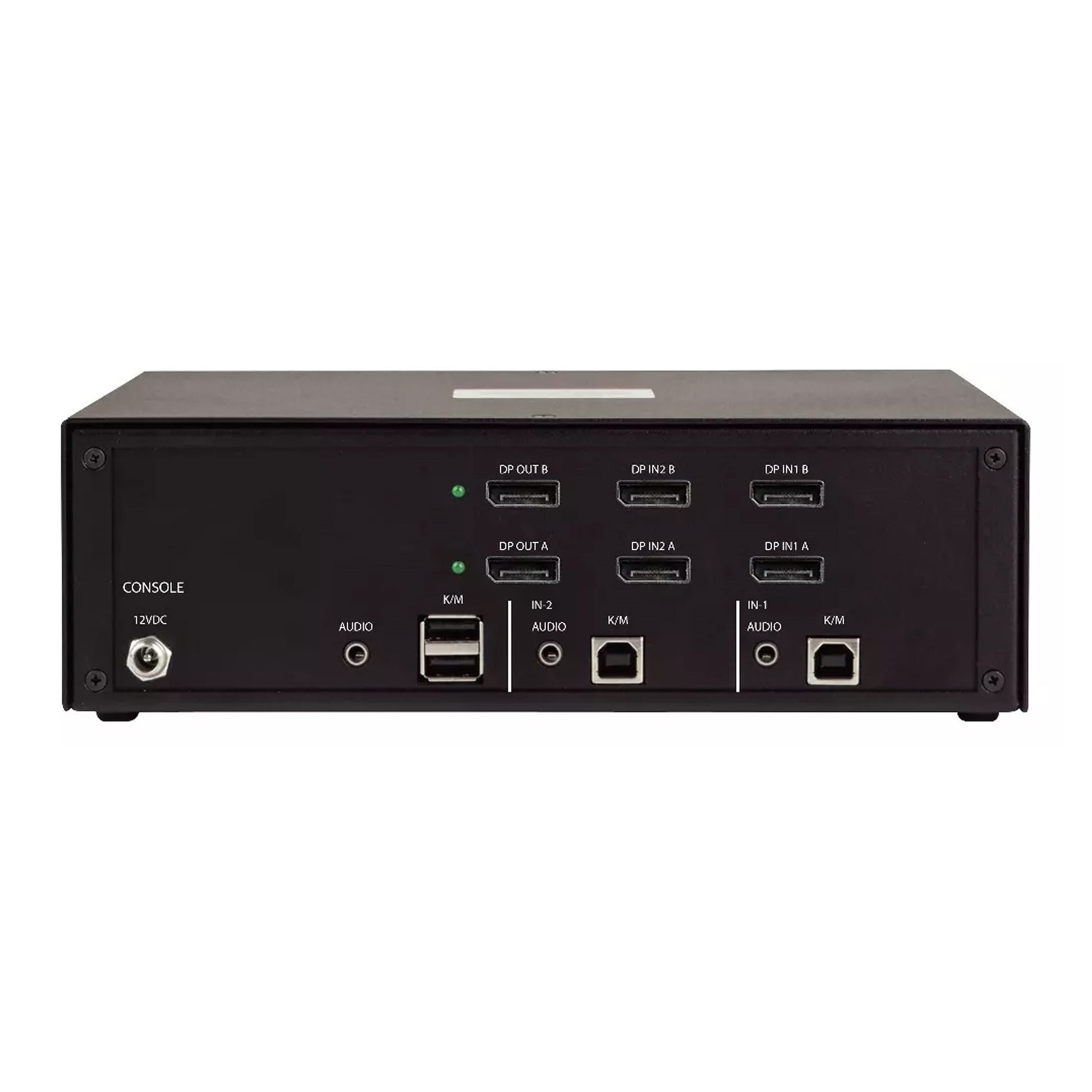 StarTech.com CK4-P202 – 2-Port DP Dual-View Sicherer KVM-Switch – 4K/30 Hz, Audio, NIAP 4.0