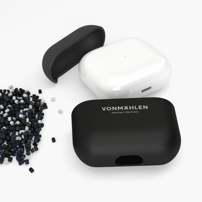 Vonmählen Thin Case – Schutzhülle – für Apple AirPods (3. Gen.) – Schwarz