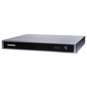 VIVOTEK ND9326P NVR – 8 CH, 8× PoE – 4K – 2× 3,5" SATA, RAID 0/1