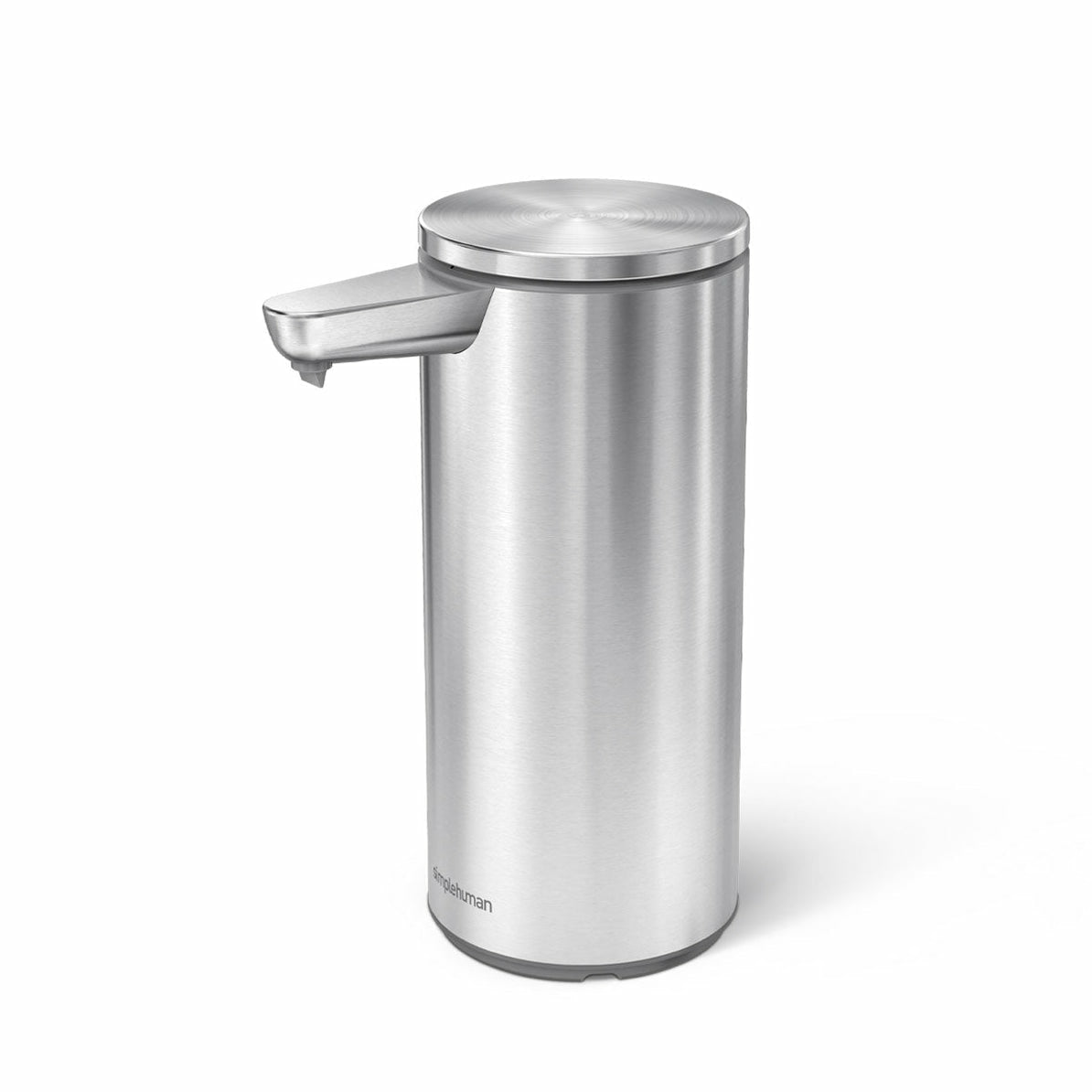simplehuman ST1082 Seifenspender – Edelstahl, Silber matt – 266 ml