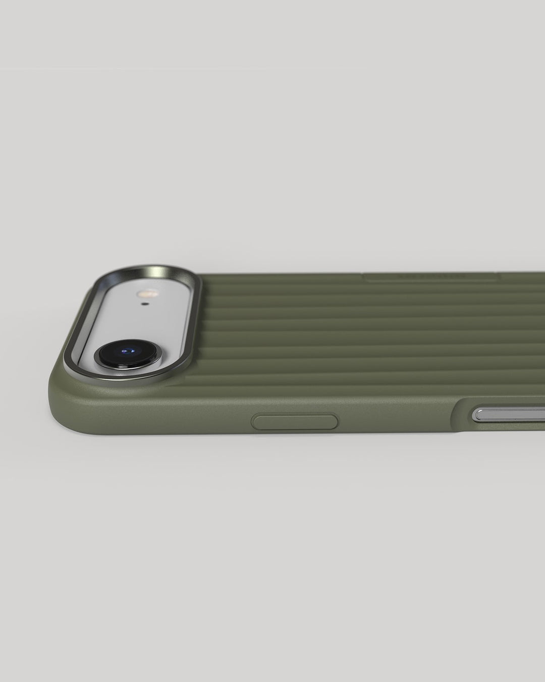 Nudient – Backcover Bold – für Apple iPhone 17 Air – Olive – MagSafe-kompatibel