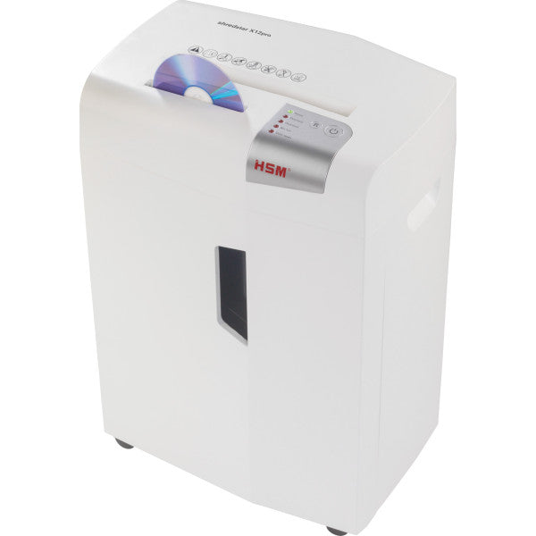 HSM Shredstar X12pro – Aktenvernichter, DIN P-5, Partikelschnitt 2 × 15 mm, 12 Blatt, 26 l