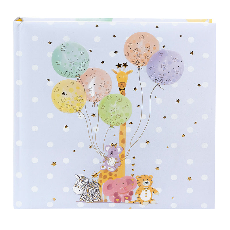 Goldbuch Babytagebuch Balloon Party – 100 Seiten – 245 × 225 mm – Gebunden, Mehrfarbig