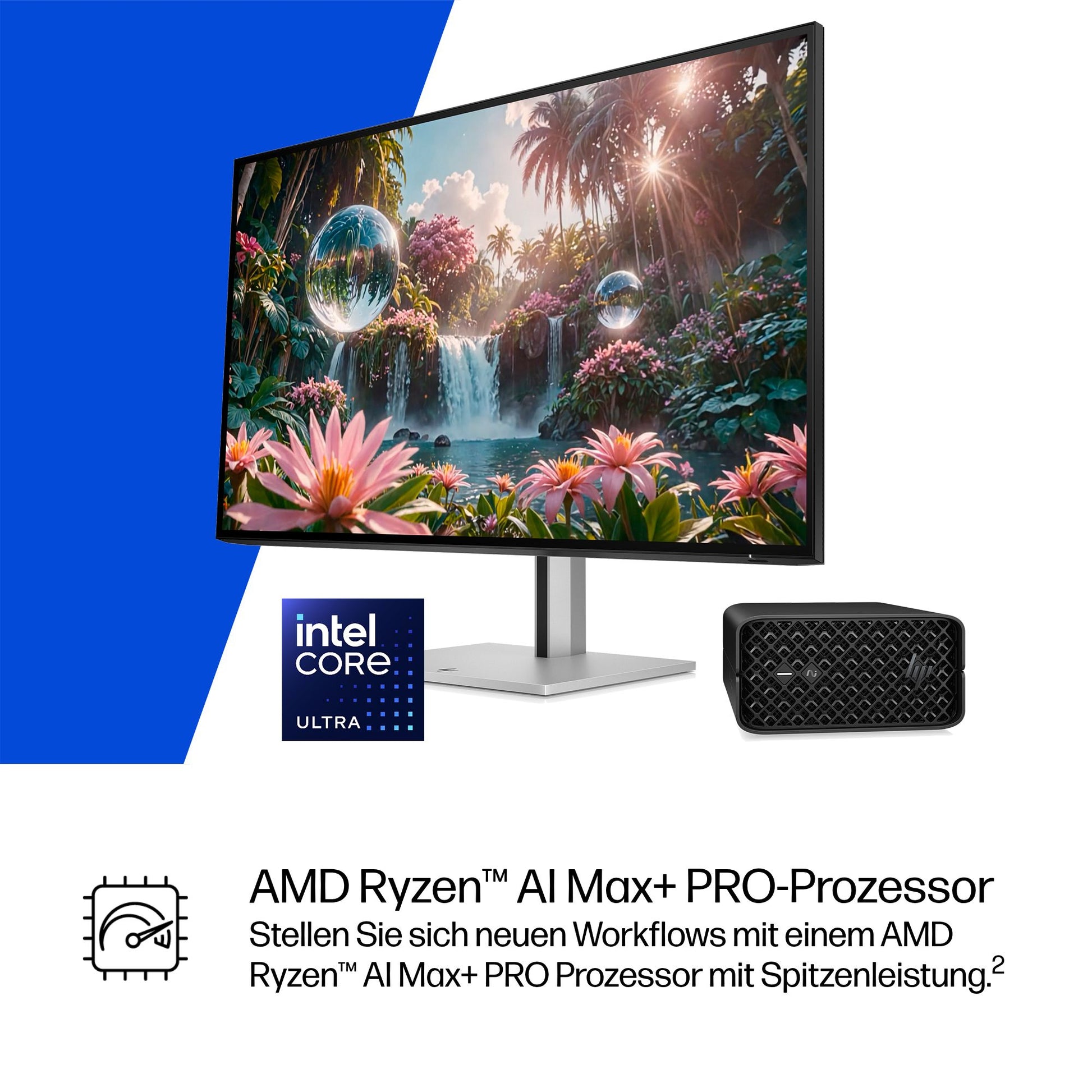 HP Z2 G1A Micro – AMD Ryzen AI Max+ PRO 395, 64 GB RAM, 2 TB SSD, Windows 11 Pro