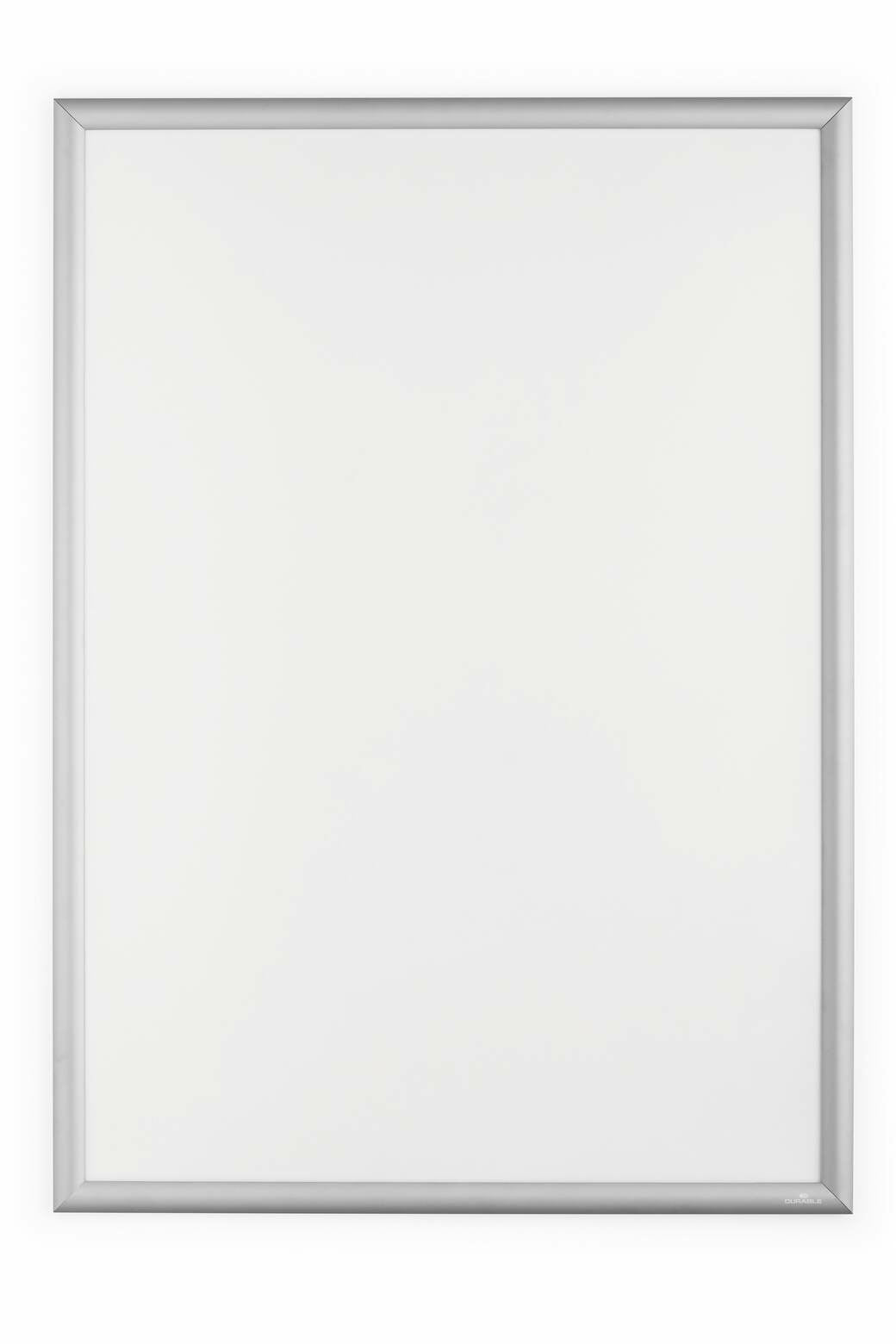Durable Wandrahmen 500923 – 660 × 900 mm, silber, Aluminium