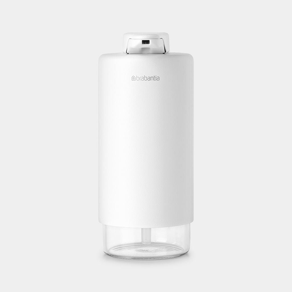 Brabantia Sink Style Seifenspender – Metall, Weiss, 200 ml
