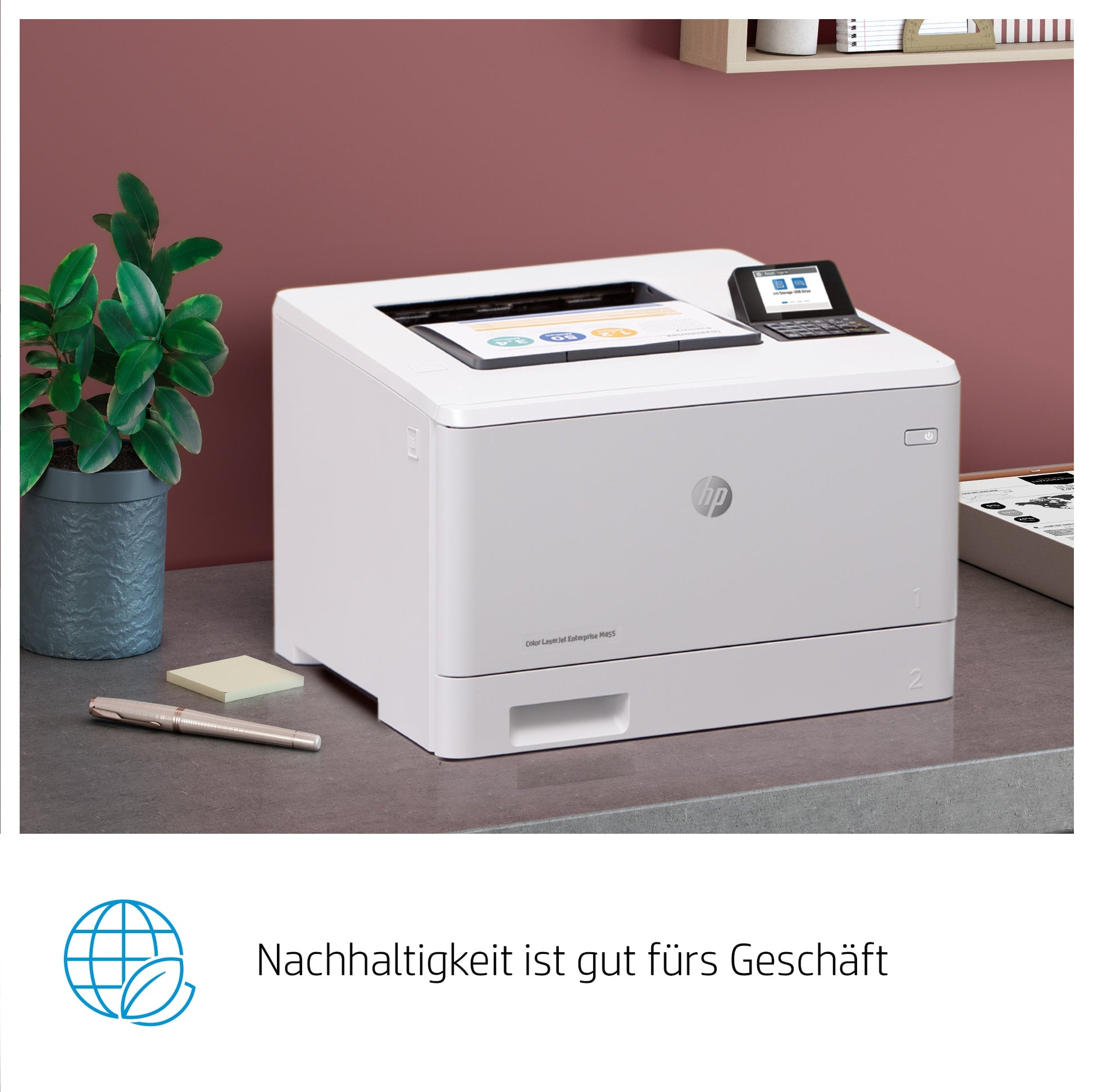 HP LaserJet M455dn – Farbe