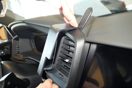 Brodit Auto-Halterung, Klemmhalterung – Universal – Schwarz, ABS
