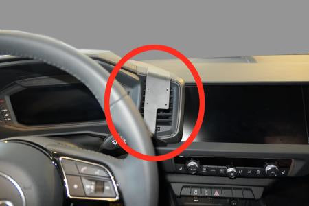 Brodit Auto-Halterung, Klemmhalterung – Universal – Schwarz, ABS