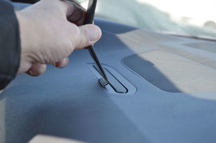 Brodit Auto-Halterung, Klemmhalterung, senkrecht – universal – Schwarz, ABS