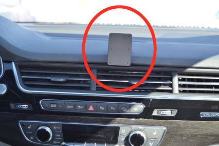 Brodit Auto-Halterung, Klemmhalterung, senkrecht – universal – Schwarz, ABS