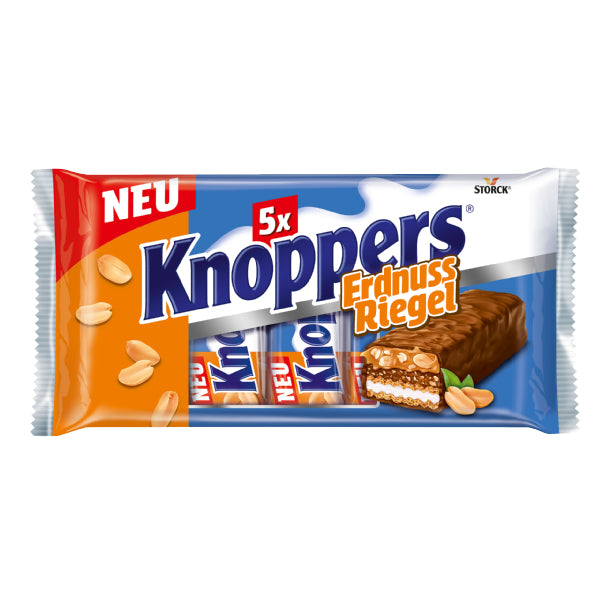 STORCK Knoppers Erdnussriegel – 5 × 40 g