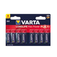Varta AA Batterien, Alkaline, 1,5 V – 8 Stk.