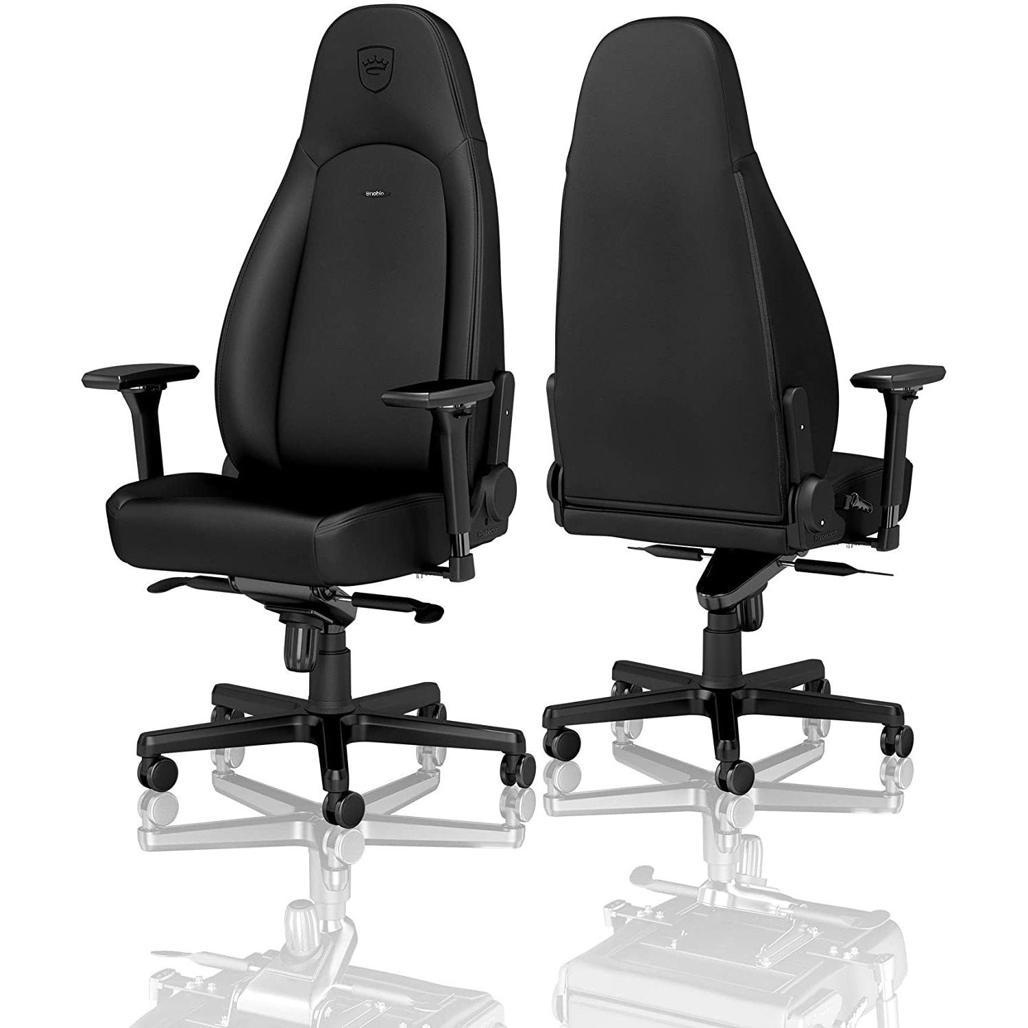 noblechairs Konferenzstuhl Icon – 150 kg, schwarz