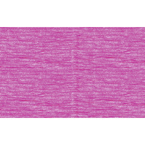 URSUS Krepppapier-Rolle – 50 cm × 2,5 m, dunkelrosa, 32 g/m² – 1 Rolle, Kunstpapier