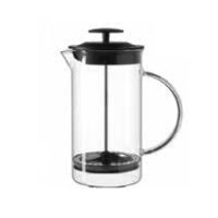 Montana French Press 1,15 l, Ø 11 × 22 cm, Glas (Borosilikat)/Polypropylen (PP), Schwarz/Transparent