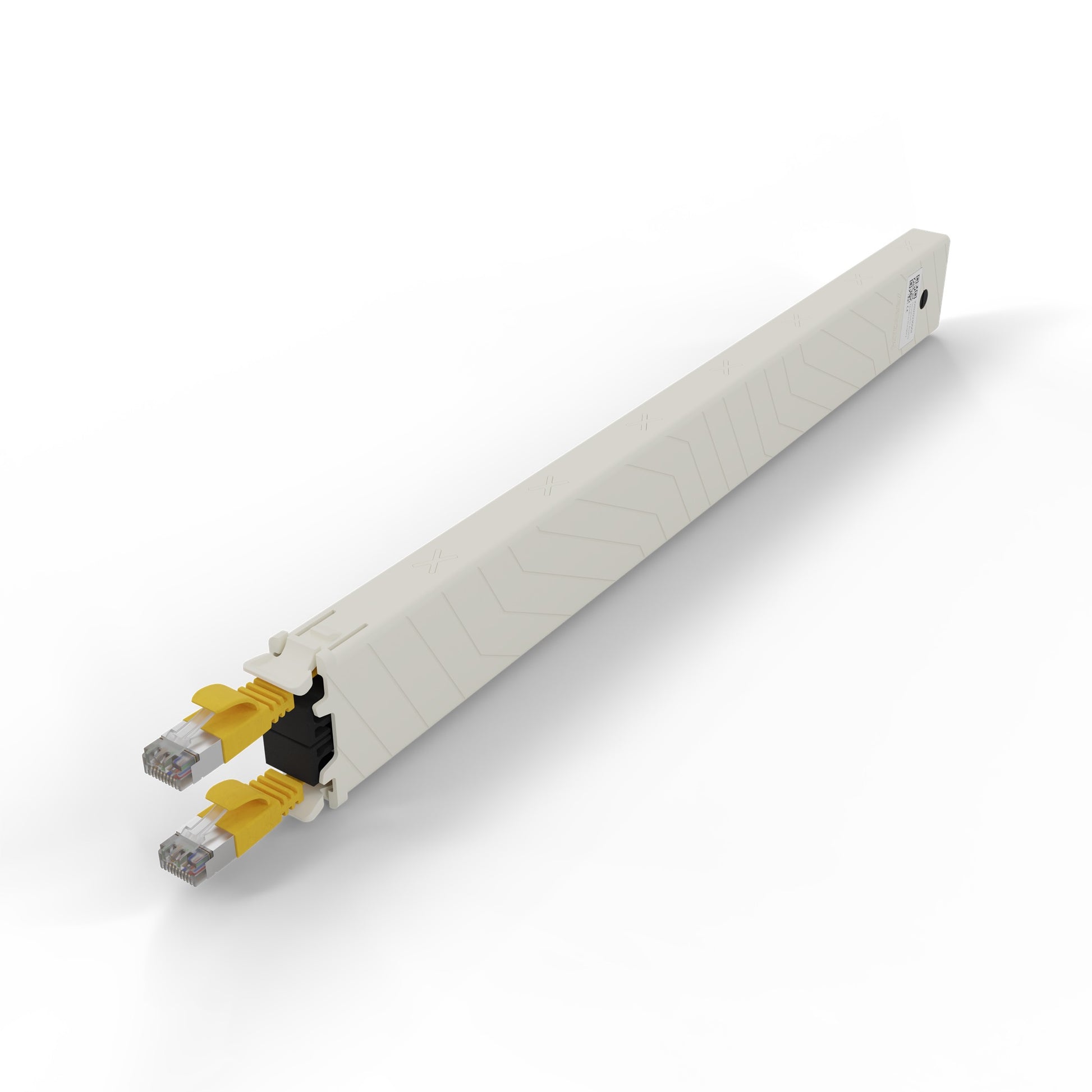 PATCHBOX .one Patchkabel – Cat6a U/FTP (STP), 0,8 m, Gelb, RJ‑45