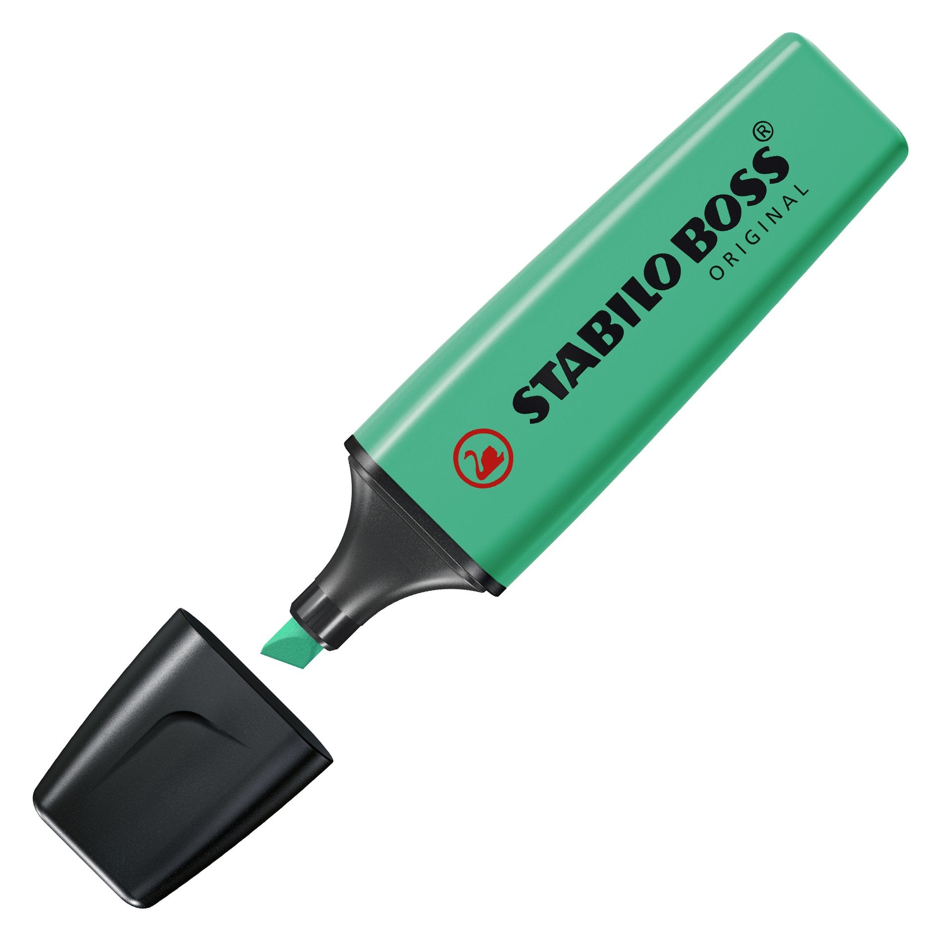 STABILO BOSS Original Textmarker türkis – Keilspitze, 2–5 mm, nachfüllbar