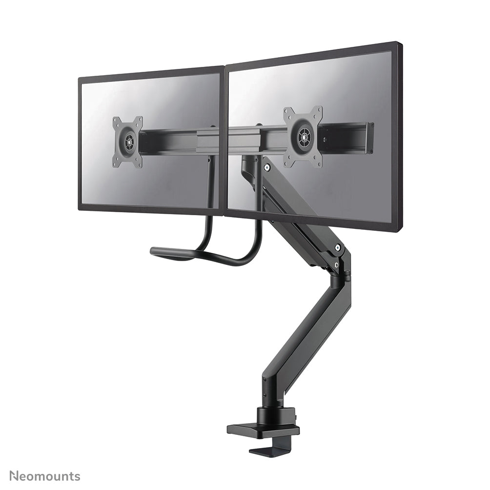 Neomounts Nm-D775D – Monitorarm, Dual, bis 32", Neigen/Schwenken/Drehen, Schwarz
