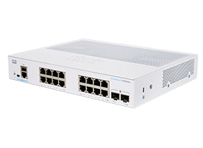 Cisco CBS350-16T-2G – Verwalteter L2/L3 Switch – 16× 1G, 2× SFP, 19"