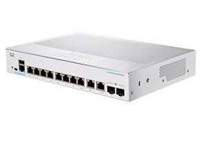 Cisco CBS350-8T-E-2G – Managed Switch – 8×GbE, 2×SFP, L2/L3