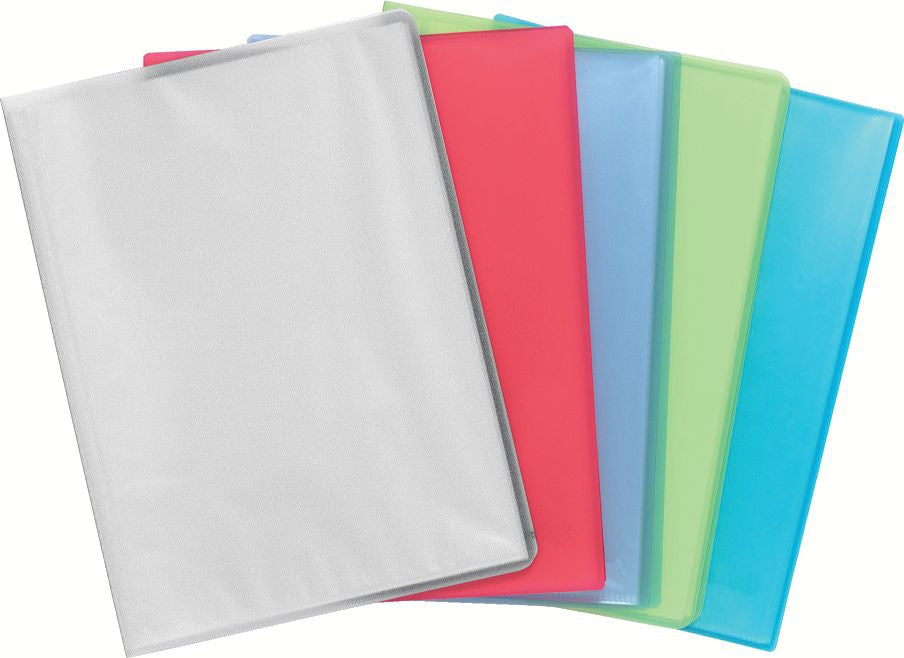 Exacompta Chromaline A4 Sichtbuch, 60 Hüllen, PP, assortiert – 8 Stück