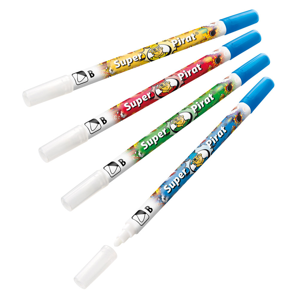 Pelikan Tintenlöscher Super Pirat – breit – blau – Display 50 Stk.