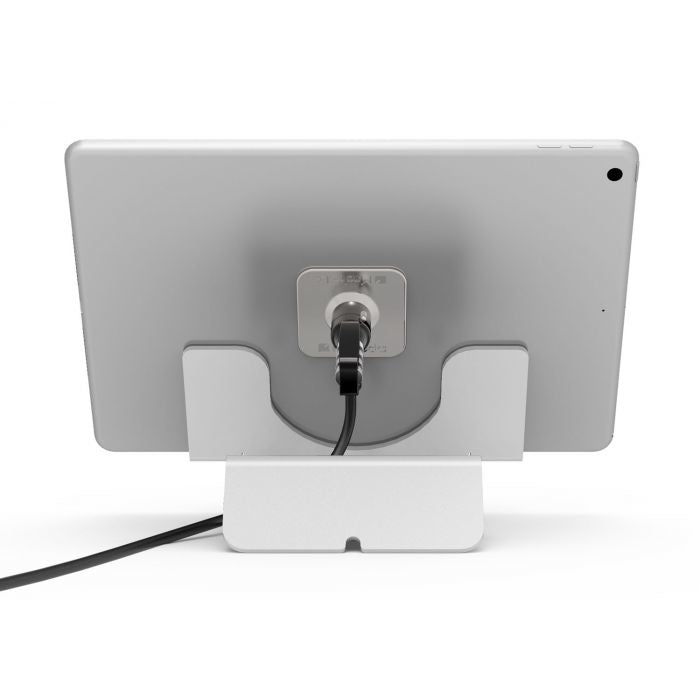 Compulocks Tablet-Tischhalterung – Klemmhalterung für Einkaufswagen – Weiss