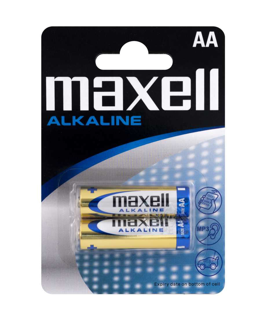 Maxell AA Batterien, Alkaline, 1,5 V