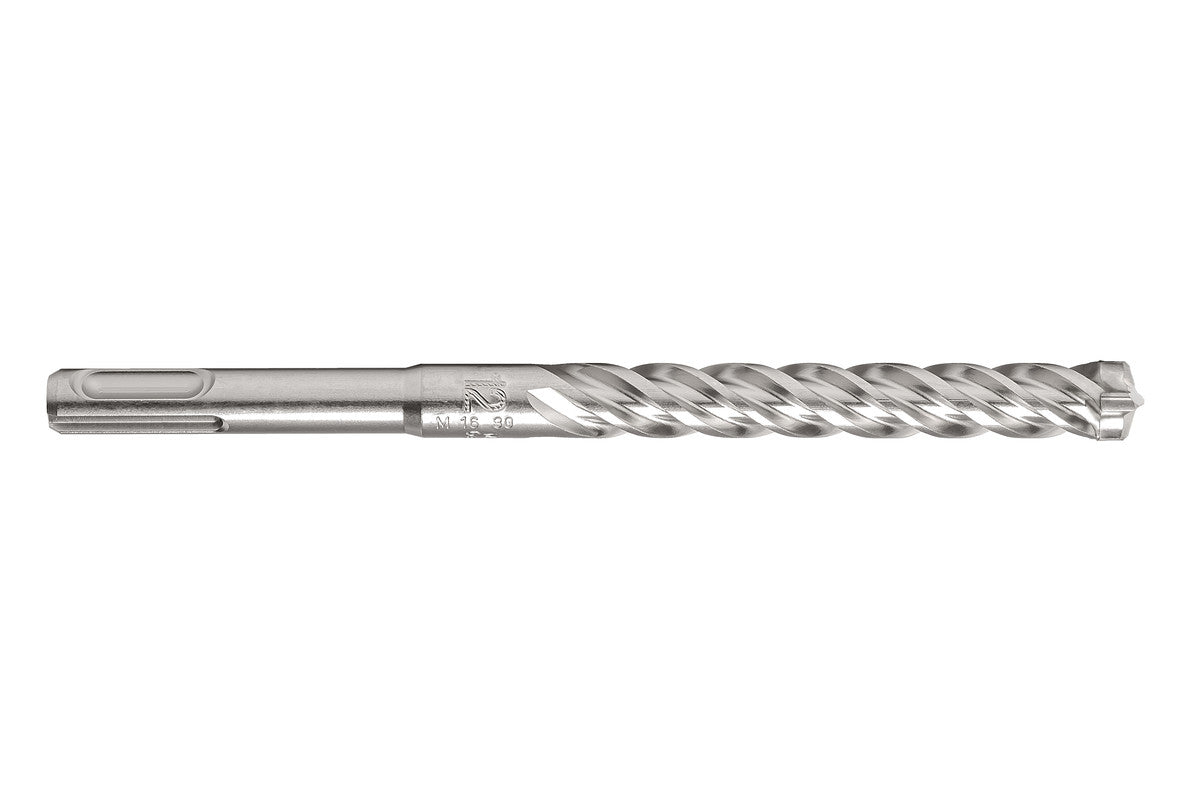 Metabo Hammerbohrer 16 × 450 mm Hartmetall SDS Plus – 4-Schneider – für Mauerwerk & Beton