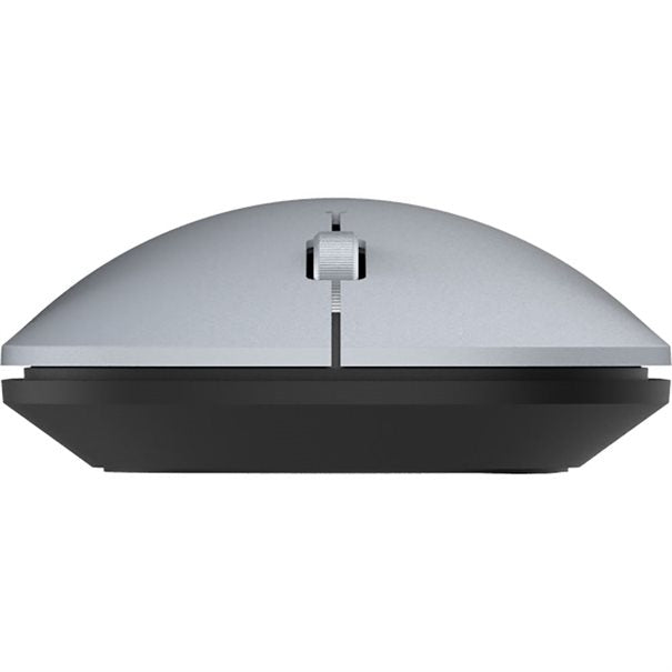 TERRA NBM1000S – Maus – Kabellos (Bluetooth/2,4 GHz), 4000 DPI, beidhändig, Silber