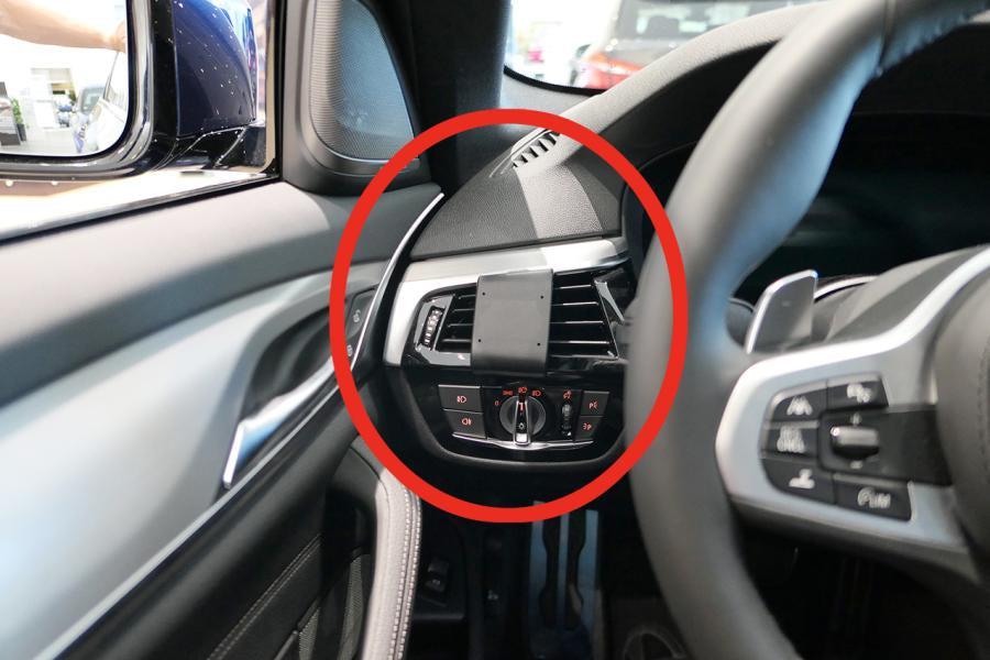 Brodit ProClip – Auto-Halterung (passiv) – Lüftungsschlitz – Schwarz