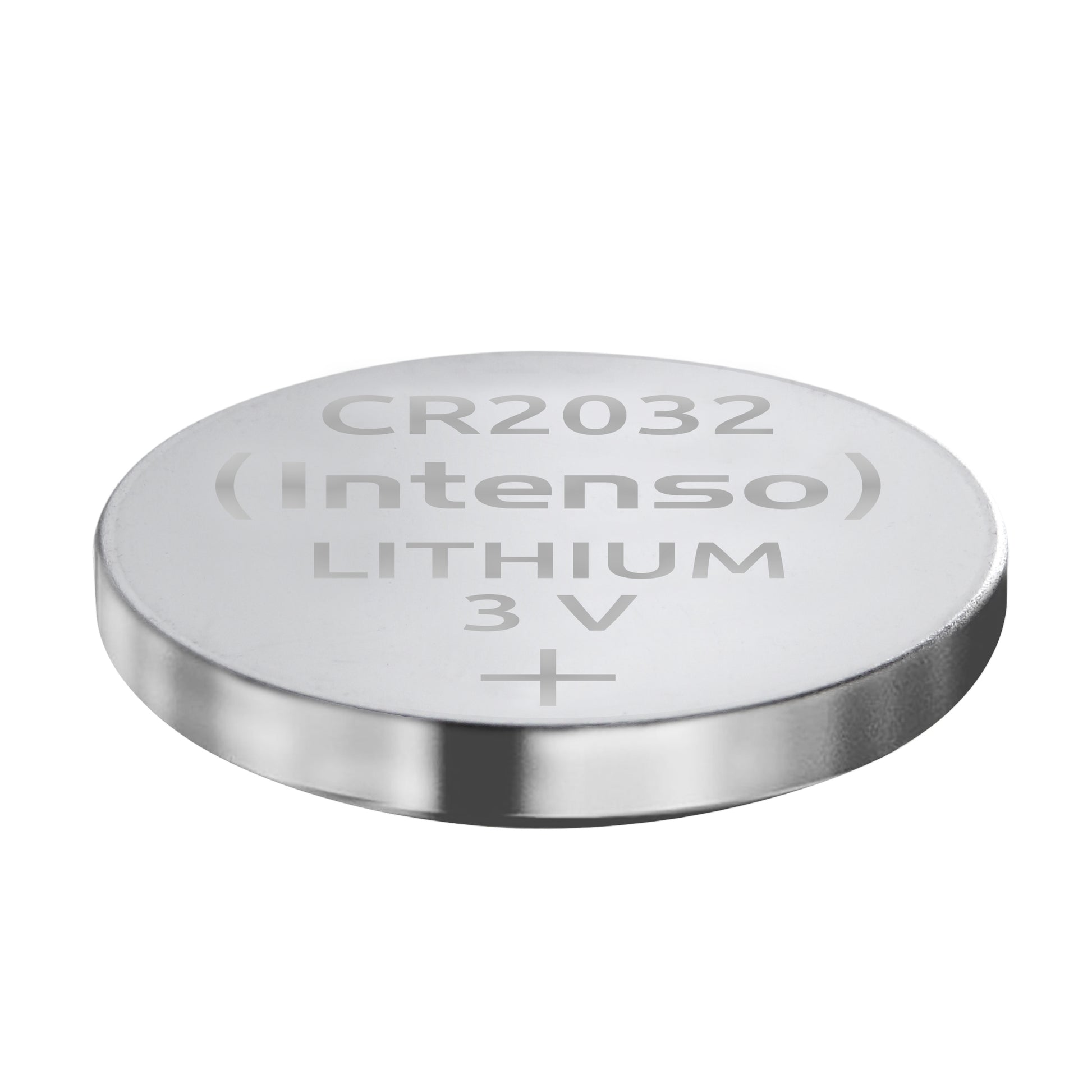 Intenso Knopfzellen CR2032, Lithium-Mangandioxid, 3 V – 6 Stk.