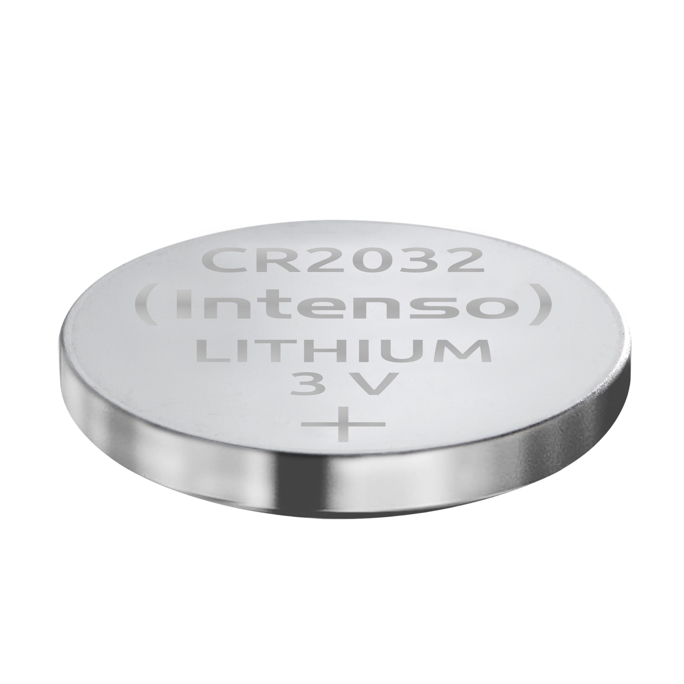 Intenso Knopfzellen CR2032, Lithium-Mangandioxid, 3 V – 6 Stk.