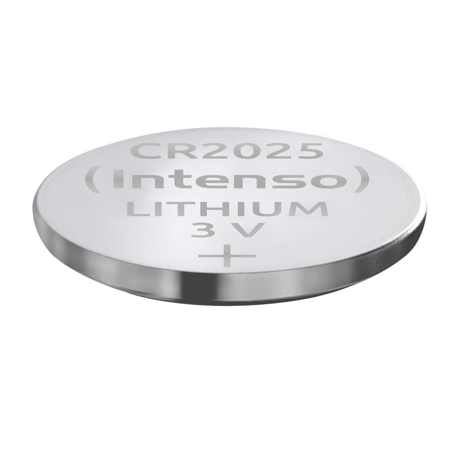 Intenso Knopfzellen CR2025, Lithium-Mangandioxid, 3 V – 6 Stk.