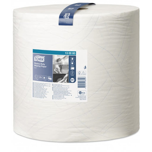 Tork Mehrzweck-Putzrolle – 2-lagig – 36,9 × 34,0 cm – 1'000 Blatt – Weiss