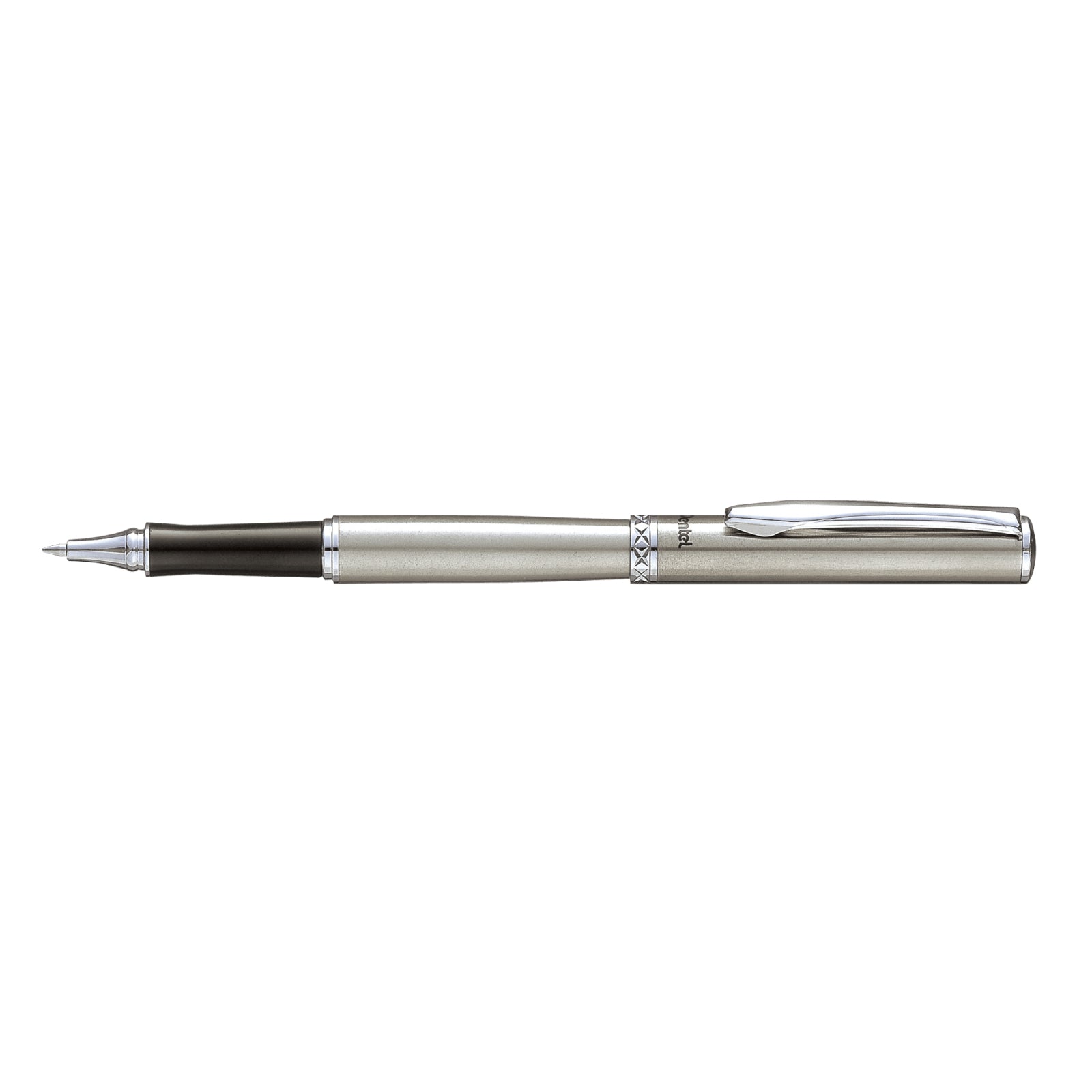 Pentel EnerGel Sterling Gelschreiber – schwarz, 0,7 mm, schnelltrocknend, Kappe, nachfüllbar