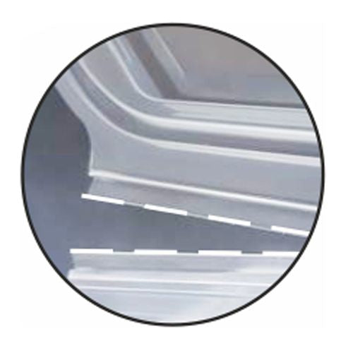Papstar Take-away-Box, PP – 750 ml, 130×130×61 mm, transparent – 50 Stk.