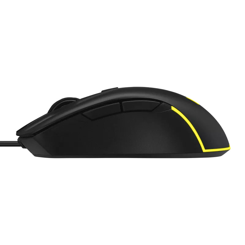 ASUS TUF Gaming M3 Gen II – Gaming-Maus – Kabelgebunden (USB-C), 8000 DPI, rechts, Schwarz