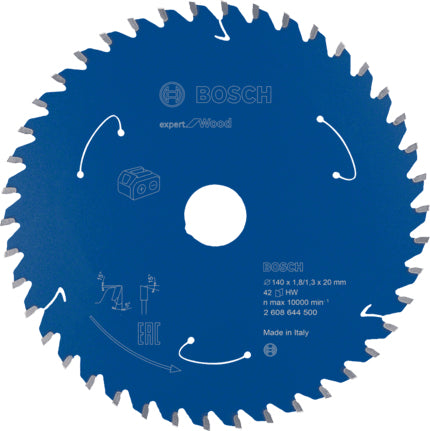 Bosch Professional – Kreissägeblatt, Z 42, 140 mm × 20 mm × 1,3 mm